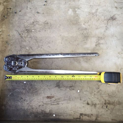 Uline 12 crimper steel strapping banding sealer tool for sale