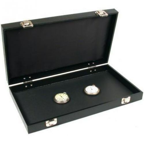 Black Removable Lid Jewelry Display Case