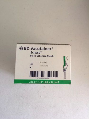 BD VACUTAINER BLOOD COLLECTION NEEDLE 1 BX/ 21 G X 1 1/4
