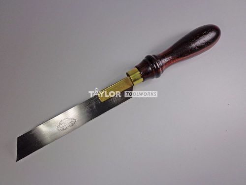 Crown (made in england) flexible flush cut saw with genuine rosewood handle for sale