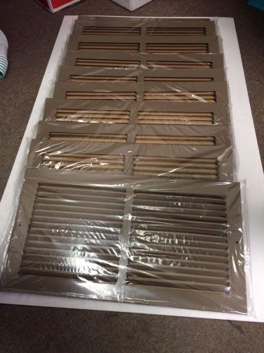 LOT OF 10 - 16 X 8 RETURN AIR GRILLE