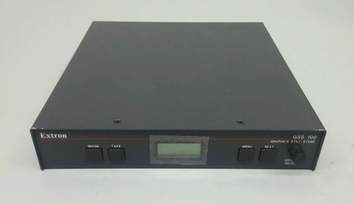 EXTRON GSS 100 GRAPHICS STILL STORE VIDEO SWITCH