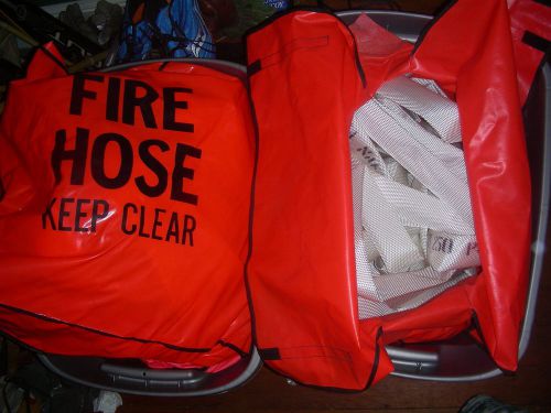 Fire hose 1.5&#034; 100ft 250 fm 1962 new for sale