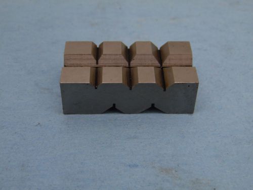 2x1x5/8 small v block clamping block multi vees in block