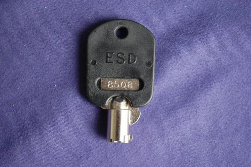 ESD Service Key 8508 Washer Dryer Door Lock Commercial Laundry Cam Tubular Type