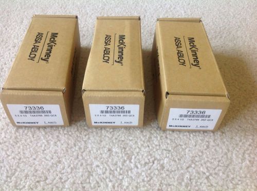 Assa abloy mckinney t4a3786 5x4-1/2 26d qc8 electric transfer hinge-lot of 3-new for sale