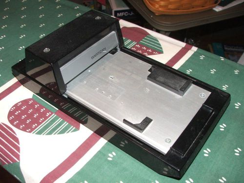 Addressograph Bartizan Backup POS Bank Credit Debit Card 4850 Flatbed Imprinter