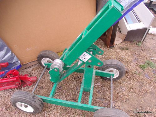 GREENLEE 00870 WHEELED BOOM MOUNT TRANSPORT MOBILE ULTRA TUGGER CABLE PULLERS
