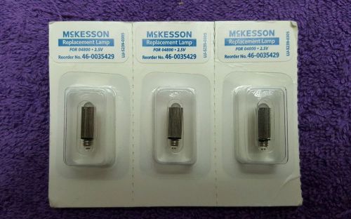 3 McKesson Replacement Lamp 46-0035429