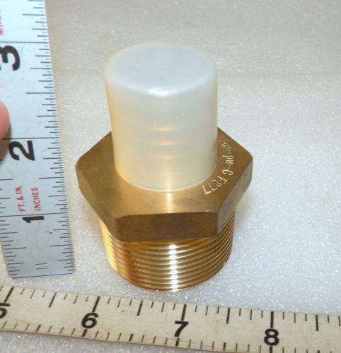 Pex adapter brass 1&#034; i.d. pex tube x 1-1/4&#034; male pipe thrd  XA cNSFus-pw-G F877