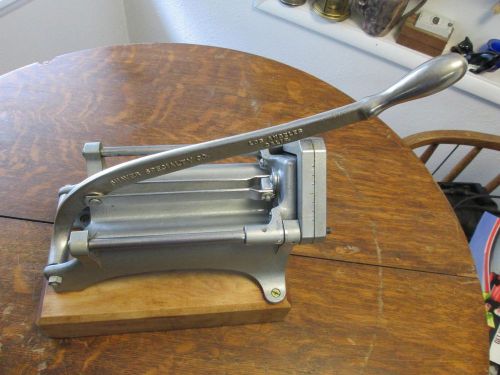 Shaver Specialty Commercial French Fry Cutter EUC