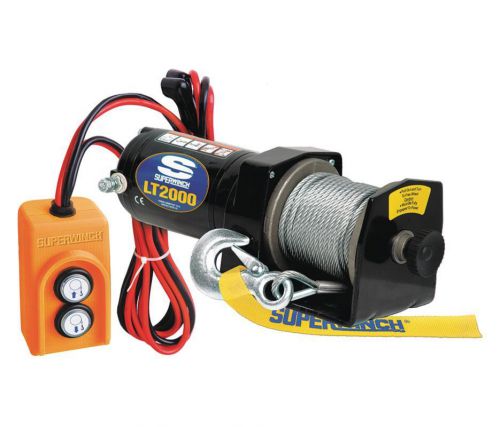 Electric winch, 1hp, 12vdc; superwinch 1220210; new ~ free shipping ~ (5c) for sale