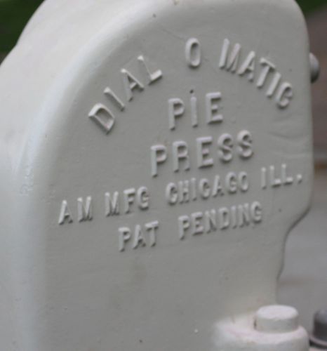 Used Dial-O-Matic Pie Press Model 300 115 Volt - Surplus from closed bakery