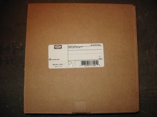 &#034; New in Box &#034; Hubbell System 1 Aluminum Carpet Floor Flange and Cover S1CFCAL
