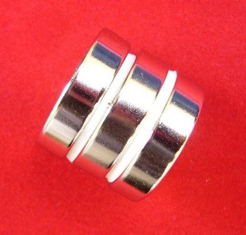 3 n48 neodymium magnets - 1&#034; x 1/4&#034;- disc for sale