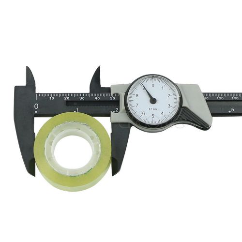 150mm 6inch dial caliper plastic vernier caliper 4 way gauge micrometer for sale