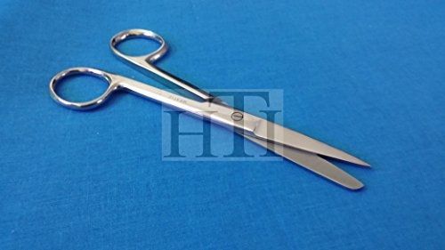 HTI BRAND HIGH GRADE PACIFATED STAINLESS STEEL DISSECTING OPERATING SCISSORS