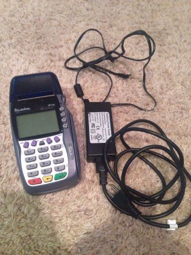 VeriFone Vx570 credit card terminal With Power Adapter