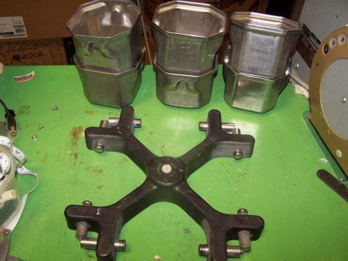 Beckman TH-4 Rotor &amp; 6 Buckets for TJ-6 Centrifuge