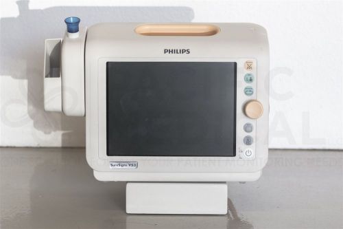 Philips SureSigns VS3 Vital Signs Patient Monitor SpO2 NiBP Temp Rec Wireless