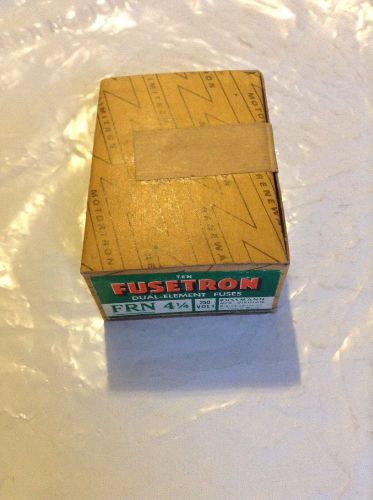 Free Shipping Fusetron Dual-Element Fuses FRN 4 1/4, 250 Volt Lot Of 10