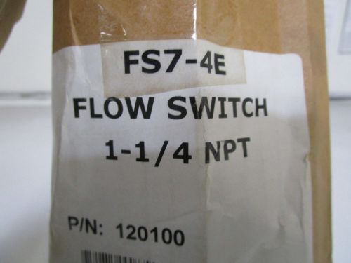 MCDONELL &amp; MILLER 1-1/4&#034; FLOW SWITCH FS7-4E *NEW IN BOX*