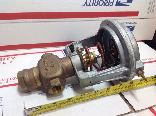 Honeywell mp953c 1000 2 pneumatic valve actuator, 1/2&#034; npt 2, 3 way globe valve for sale
