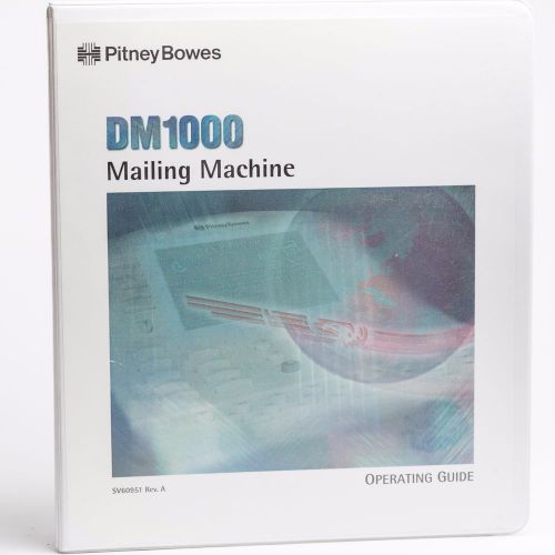 Pitney Bowes DM1000 Operating Guide