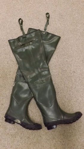 Vintage Weather-Rite Hip Waders Mens Size 11 Rain-boots Gumboots !!Near Mint!!