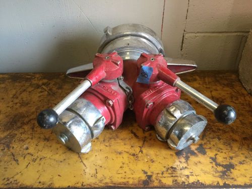 Powhatan Suction Siamese 6&#034; NST to Two 2.5&#034; NST Fire Department Fitting (#50)