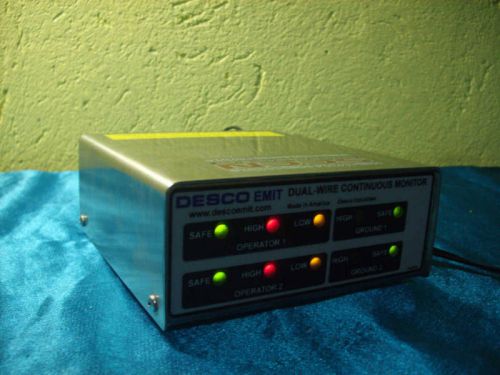 Desco Emit 50522 SE900 Dual-Wire Continuos Monitor