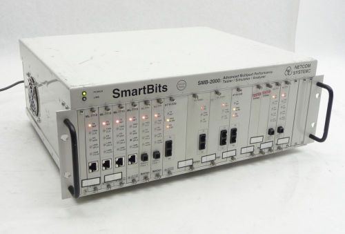 NETCOM SMARTBITS SMB-2000 PERFORMANCE ANALYSIS+ML-7710/ML-7711/AT-9155B/AT-9155C