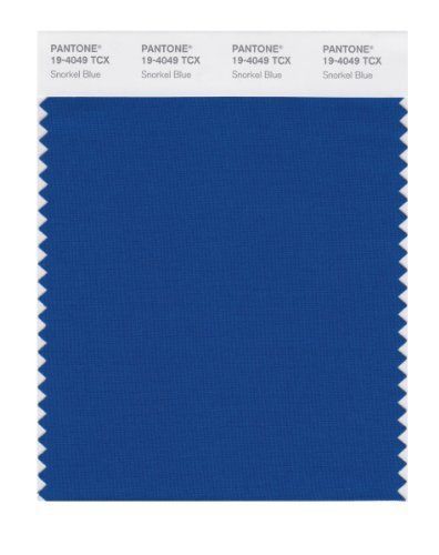 PANTONE SMART 19-4049X Color Swatch Card, Snorkel Blue
