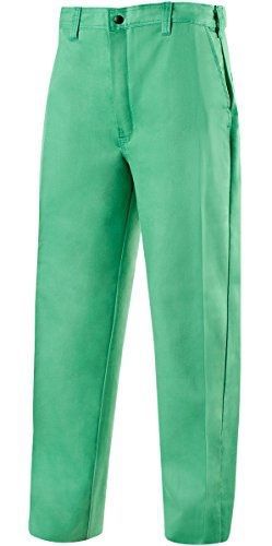 Steiner 10312-3834  Long Pants, Weldlite Green 9.5-Ounce Flame Retardant Cotton,
