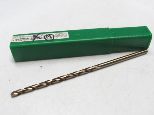 New precision twist drill #9 x 6&#034;oal m52co extra length hsco cobalt bronze 52309 for sale