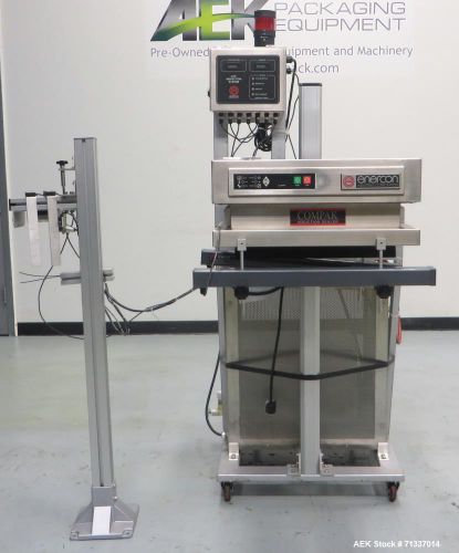 Used- Enercon Model Compak 3200 2 KW Induction Sealer. Has a 20&#034; (long) hermetic