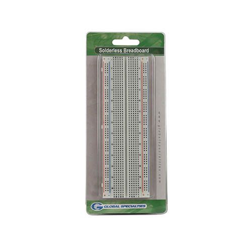 Global specialties gs-830 breadboard w/bus strip and 830 tie-points for sale