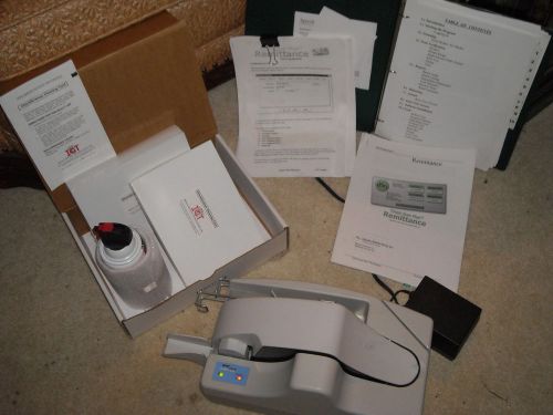 ICT image capture technologies TS 400 check reader w/ extra used