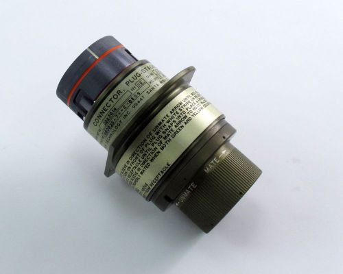 G&amp;h technology inc. 3063014 vintage military connector - likely for missles for sale