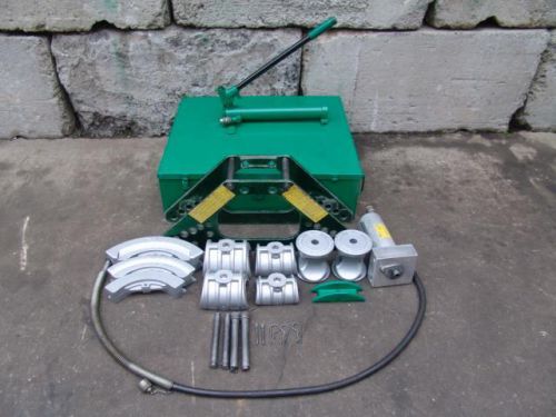 Greenlee 777 rigid pipe bender 1 1/4 to 4 inch  #1  works fine. for sale