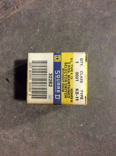 Square D 2Pos Maintained Selector Switch Class 9001 Type KS-11 Ser H