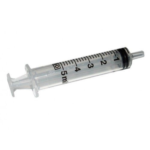 Bd oral dispensing syringe 5ml clear with tip cap 305218 100 count bag sealed for sale