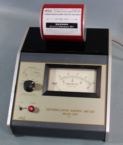 Dempsey 429 defib energy meter for testing