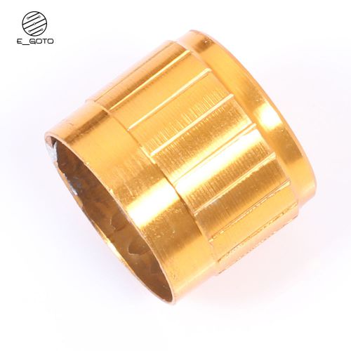 10pcs Potentiometer Knob Cap Golden Inner 6mm 17x21mm Precise Volume Adjustment