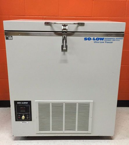So-Low C40-5, 5 Cubit Ft/142 Liters, 0° to -40°C, 60 Hz, Ultra-Low Chest Freezer