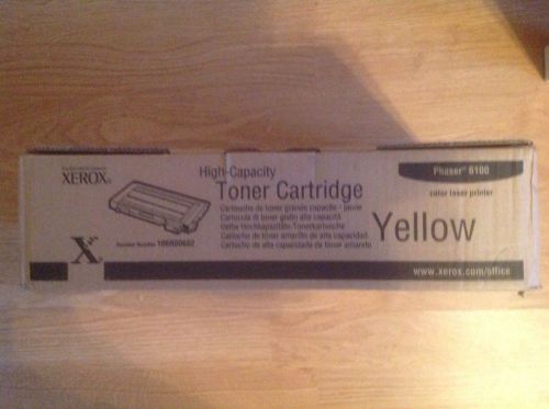 NEW Xerox Phaser 6100 High Capacity Cratridge (yellow)