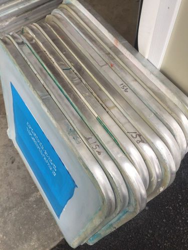 Silkscreen Frames Lot Of 10 24x24 Used