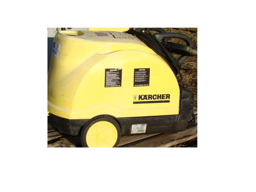 KARCHER PRESSURE WASHER HOT WATER, COLD WATER AND TEAM 220VAC