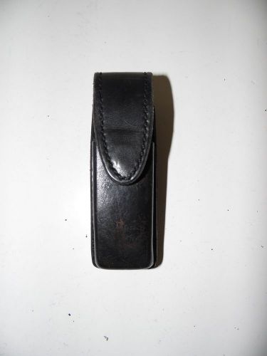 New tex shoemaker #220sc p228 leather duty mag holster hidden snap plain (366) for sale