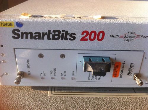 Spirent Netcom SMB200 Smartbits 200 With 2 x Smartbits GX1405Bs
